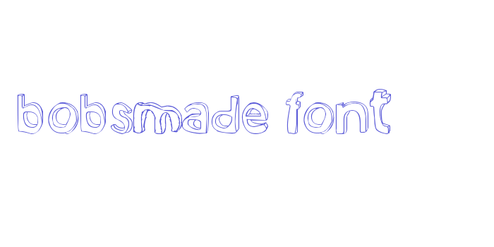 bobsmade font Font Download