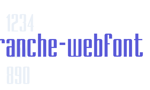 branche-webfont Font Download