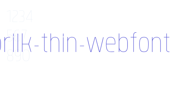 brilk-thin-webfont font free