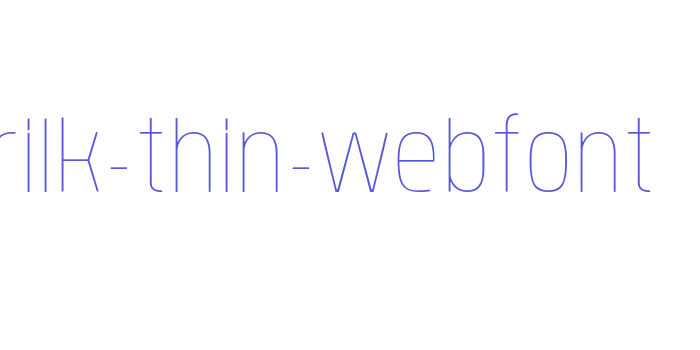 brilk-thin-webfont Font