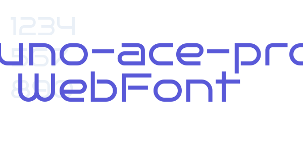 bruno-ace-pro WebFont font