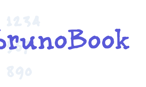 brunoBook Font Download