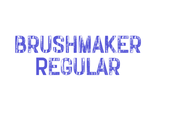 brushmaker Regular Font