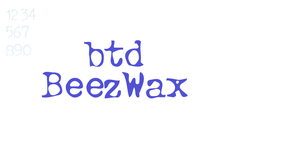 btd BeezWax-font-download