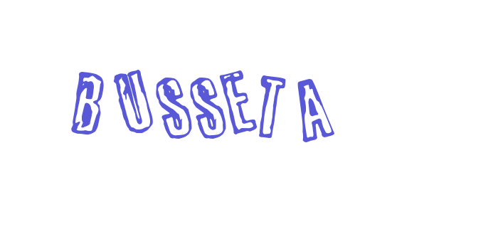 busseta Font Download