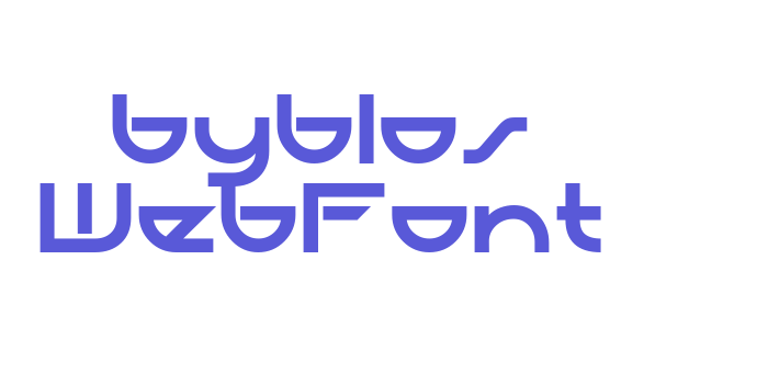 byblos WebFont Font Download