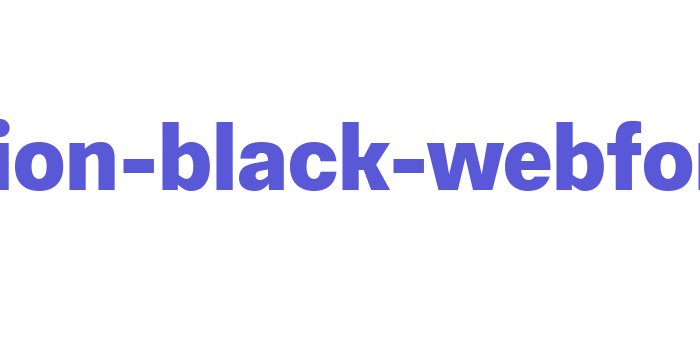 cabrion-black-webfont Font Download