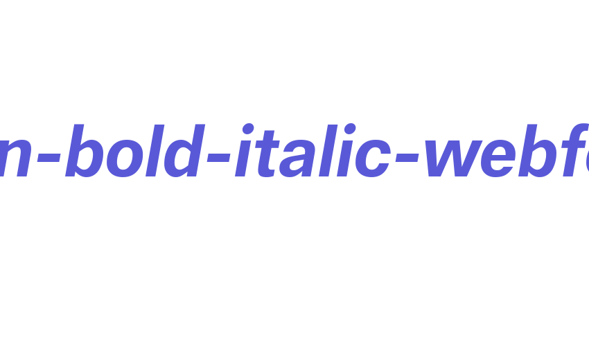 cabrion-bold-italic-webfont Font Download