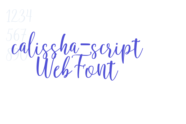 calissha-script WebFont