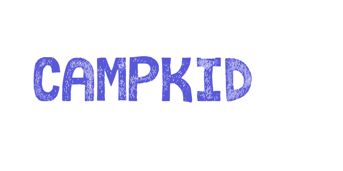 campkid Font Download