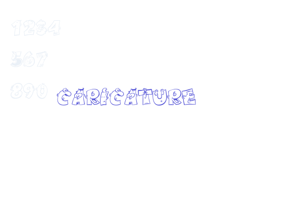 caricature Font Download