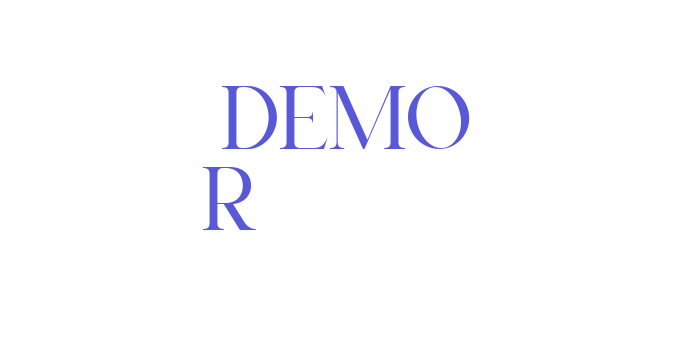 cary DEMO Regular Font Download