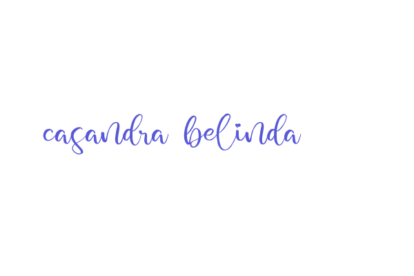 casandra belinda Font