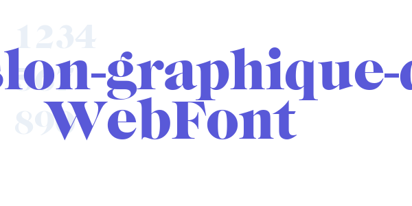 caslon-graphique-d WebFont font