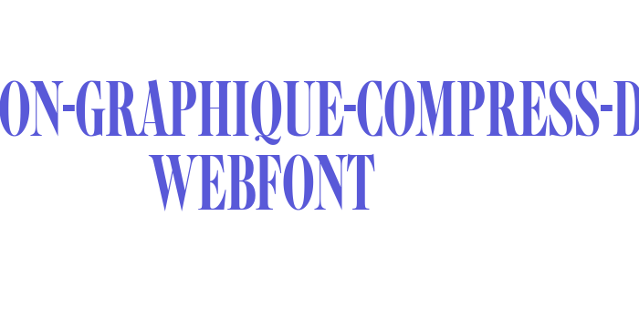 caslon-graphique-compress-d WebFont Font Download