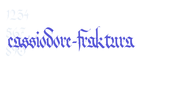 cassiodore-fraktura font free