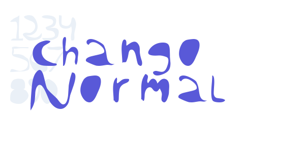 chango  Normal font free