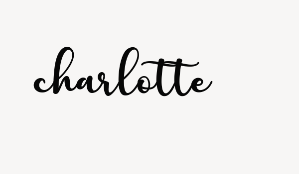 charlotte Font