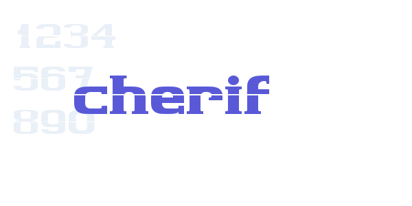 cherif font free