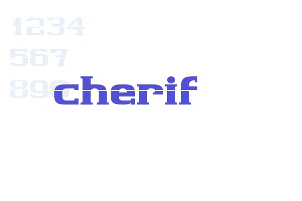 cherif Font Download