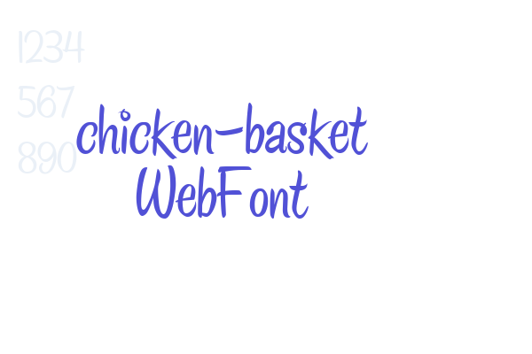 chicken-basket WebFont Font Download