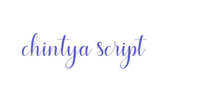 chintya script Font Download