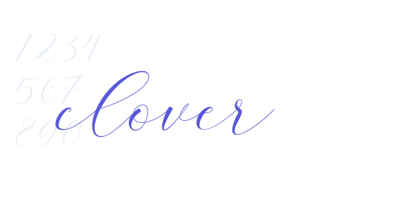 clover font free