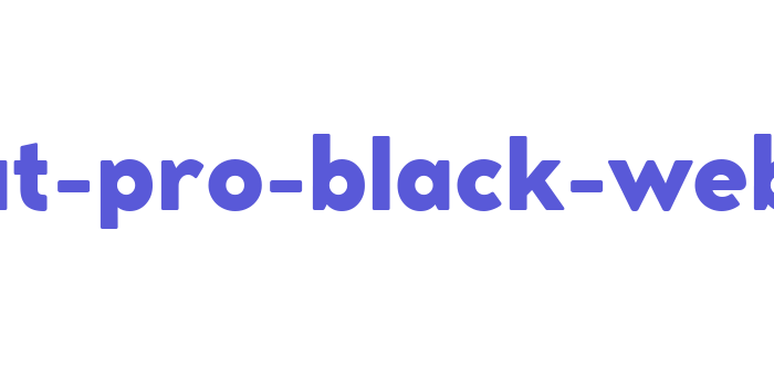 cocomat-pro-black-webfont Font Download