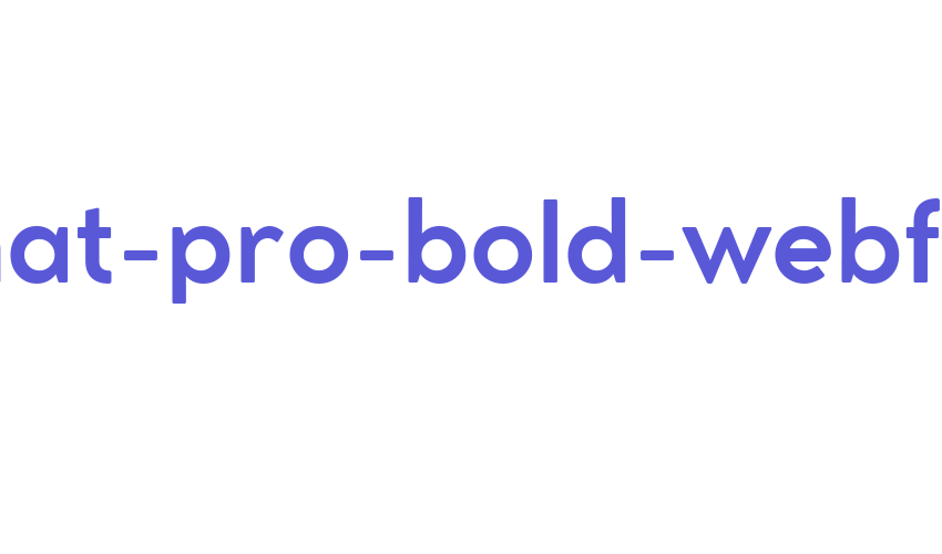 cocomat-pro-bold-webfont Font Download