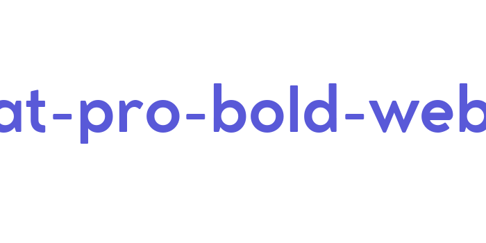 cocomat-pro-bold-webfont Font Download