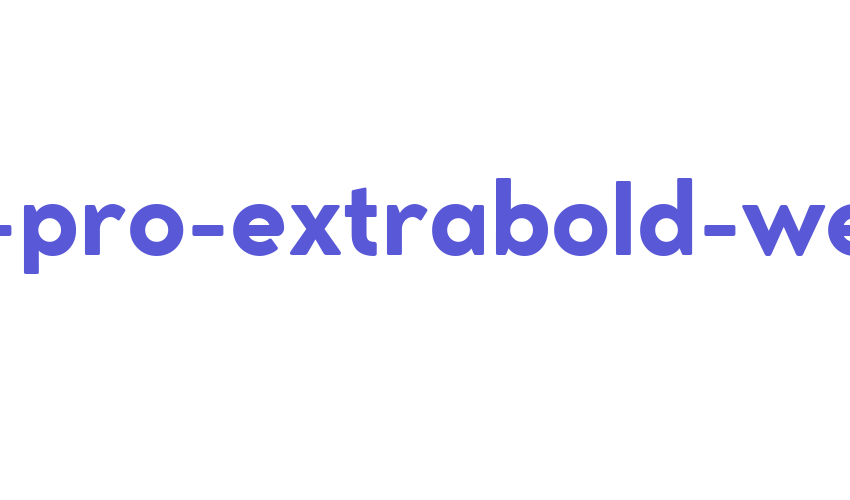 cocomat-pro-extrabold-webfont Font Download