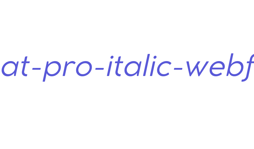 cocomat-pro-italic-webfont Font Download