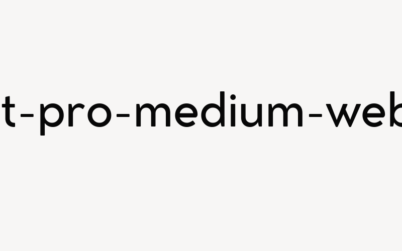 cocomat-pro-medium-webfont Font