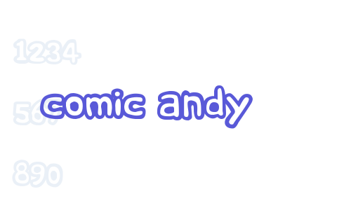 comic andy Font Download