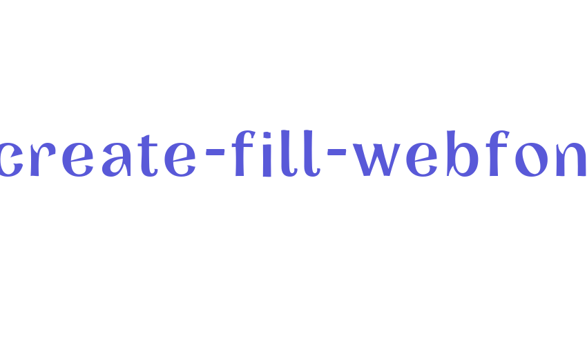 concreate-fill-webfont Font