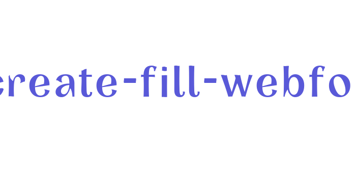 concreate-fill-webfont Font Download