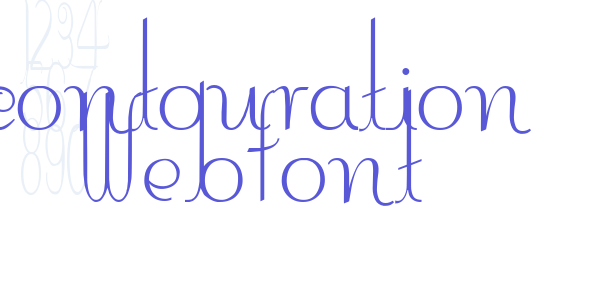 contouration WebFont font free