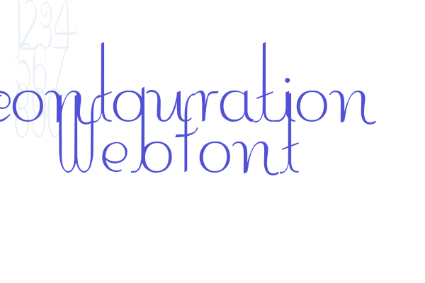 contouration WebFont