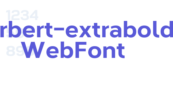 corbert-extrabold WebFont font free