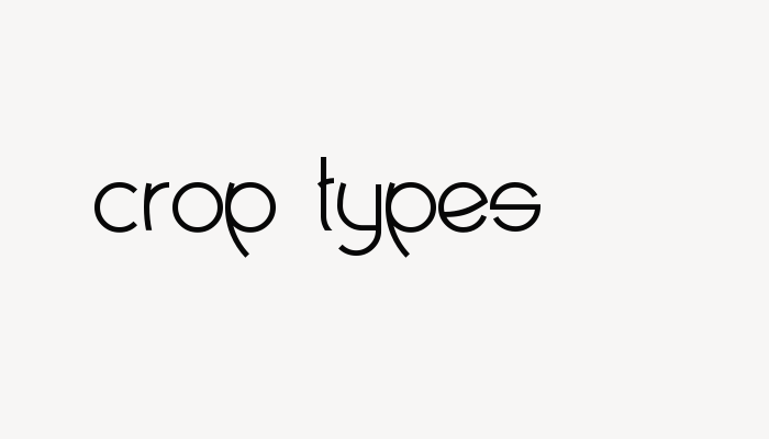 crop types font download