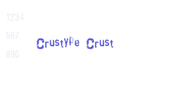 crustype_crust font