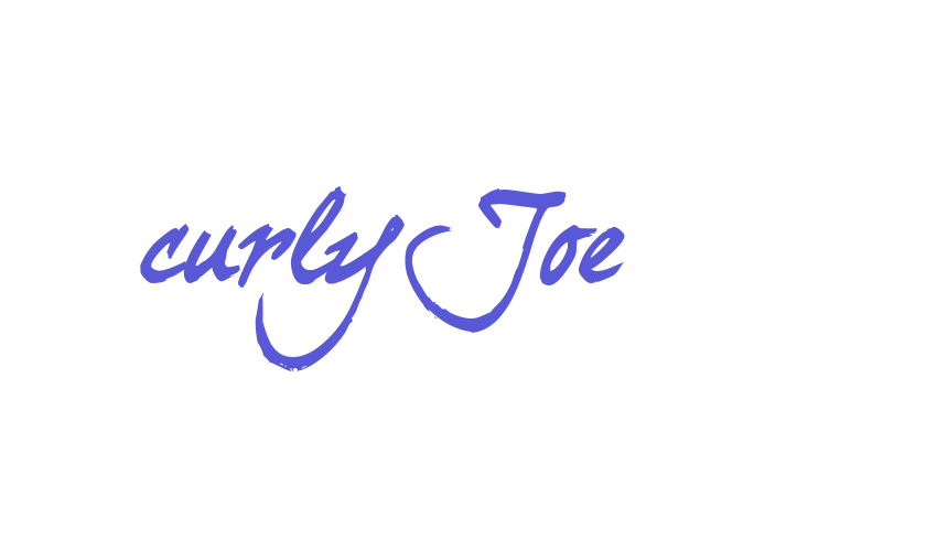 curlyJoe Font