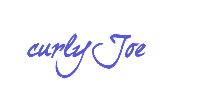 curlyJoe Font Download