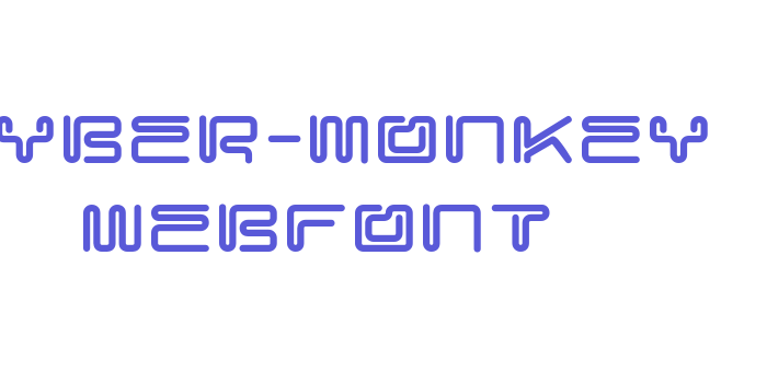 cyber-monkey WebFont Font Download