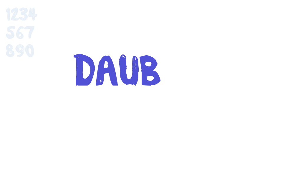 daub-font-download