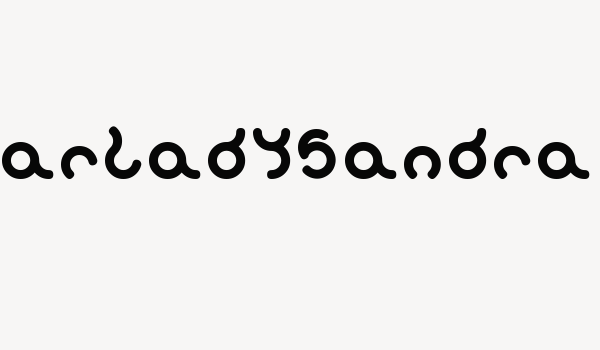 dearladysandra Font