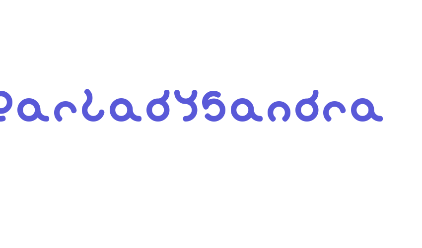 dearladysandra Font