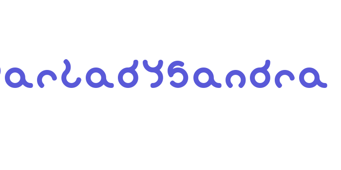 dearladysandra Font Download