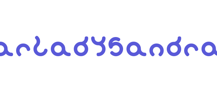 dearladysandra Font