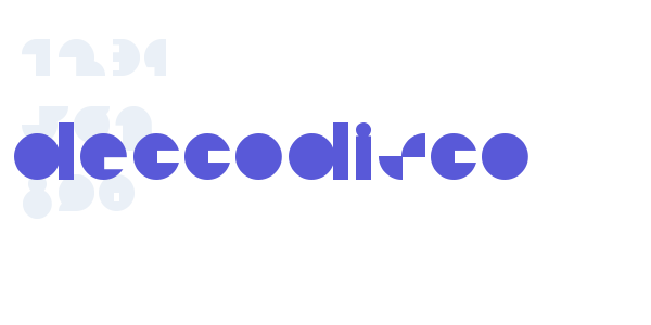 deccodisco font free